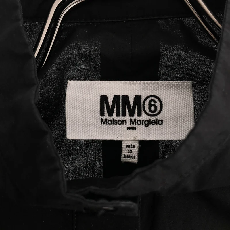 MM6 Maison Margiela / エムエムシックスメゾンマルジェラ | 2020SS | リバースロゴ プルオーバー シャツワンピース | 36 | レディース