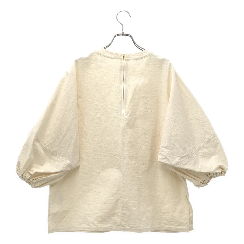 Shinzone / シンゾーン | ネップ ブラウス シャツ_半袖 22MMSBL01 | F0 | レディース