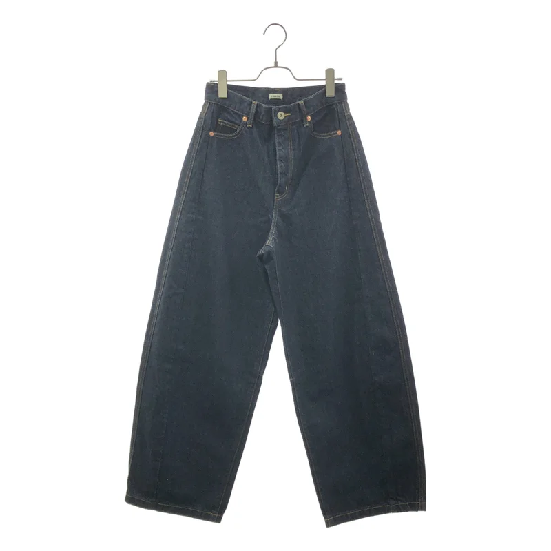 CREDONA / クレドナ | WIDE BEETLE DENIM PANTS ワイド ビートル デニム パンツ | 2 | レディース