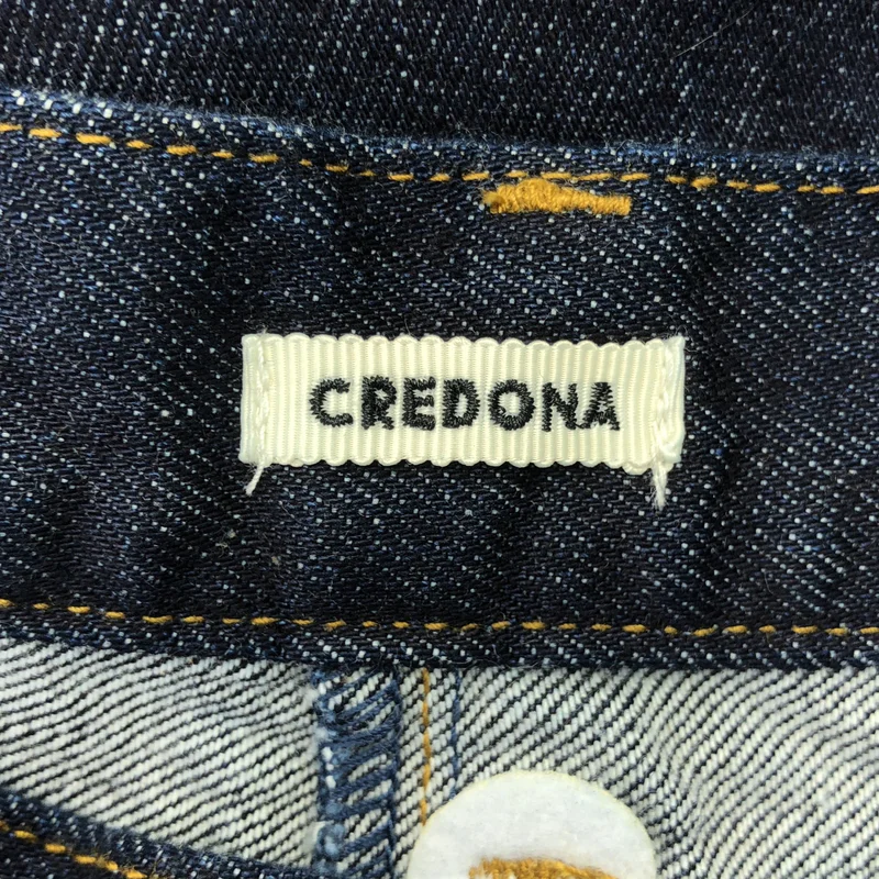 CREDONA / クレドナ | WIDE BEETLE DENIM PANTS ワイド ビートル デニム パンツ | 2 | レディース