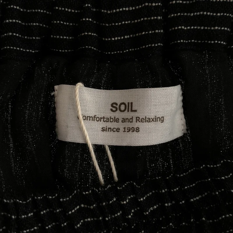 SOIL / ソイル | WOOL/LINEN STRIPE EASY PANTS パンツ | 2 | レディース