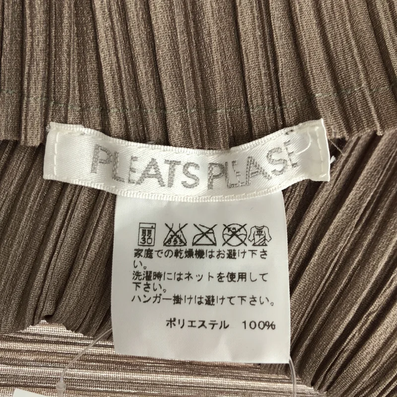 PLEATS PLEASE ISSEY MIYAKE / プリーツプリーズイッセイミヤケ | プリーツ バイカラー スリーブレス  ワンピース | 3 | レディース