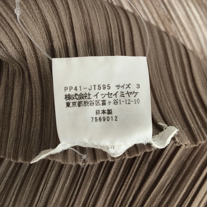 PLEATS PLEASE ISSEY MIYAKE / プリーツプリーズイッセイミヤケ | プリーツ バイカラー スリーブレス  ワンピース | 3 | レディース