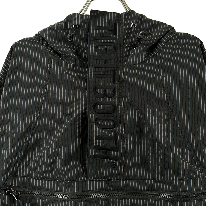 TIGHTBOOTH PRODUCTION / タイトブースプロダクション | ロゴ フーデッド ストライプ パーカ | XL | メンズ