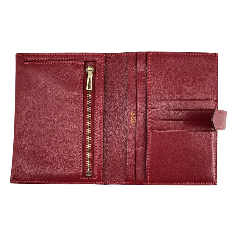 HERMES / エルメス | べアン コンパクト ボックスカーフ 財布 |