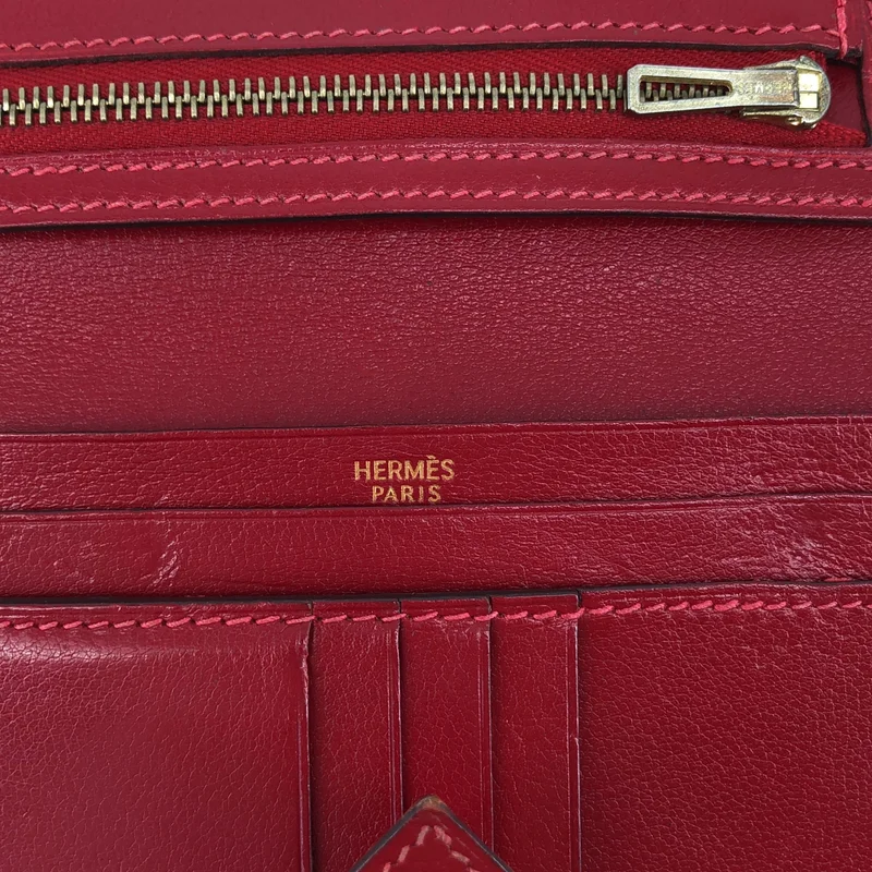 HERMES / エルメス | べアン コンパクト ボックスカーフ 財布 |
