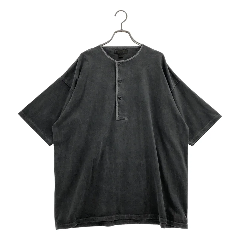 ​NIGEL CABOURN / ナイジェルケーボン | 7.8oz HENLEY T-SH PIGMENT 顔料染め ヘンリーネックTシャツ | 52 | メンズ