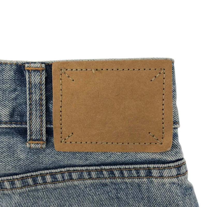 CELINE / セリーヌ | マーガレット ダメージ加工 ワイド デニムパンツ | 29 | レディース