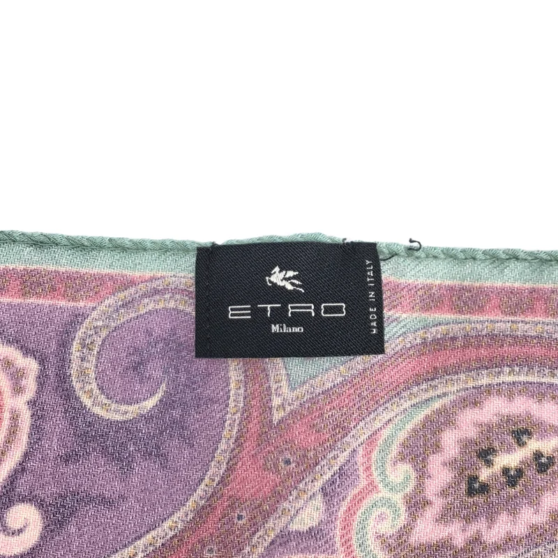 ETRO / エトロ | カシミヤ シルク ペイズリー ストール | – KLD