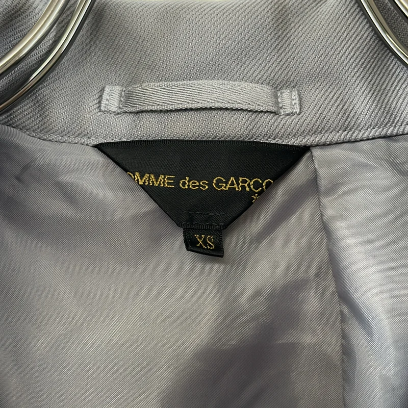 COMME des GARCONS / コムデギャルソン | 2023SS | ポリエステル 製品加工 変形 カットオフ オーバー ジャケット | XS | レディース