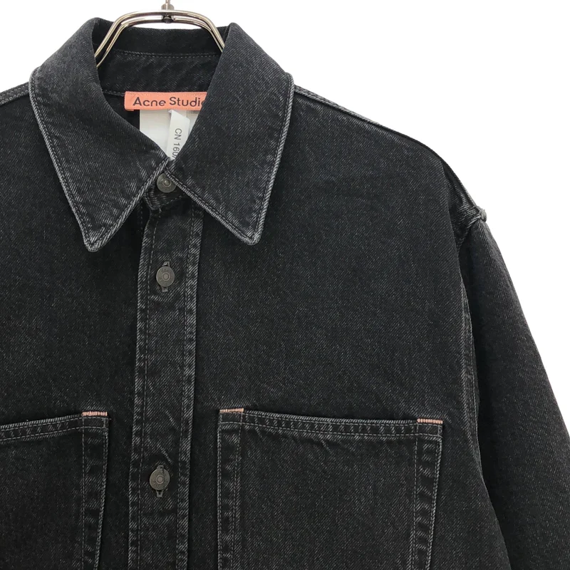 Acne Studios / アクネストゥディオズ | デニム シャツ ジャケット FN-UX-SHIR000038 | XXS | メンズ