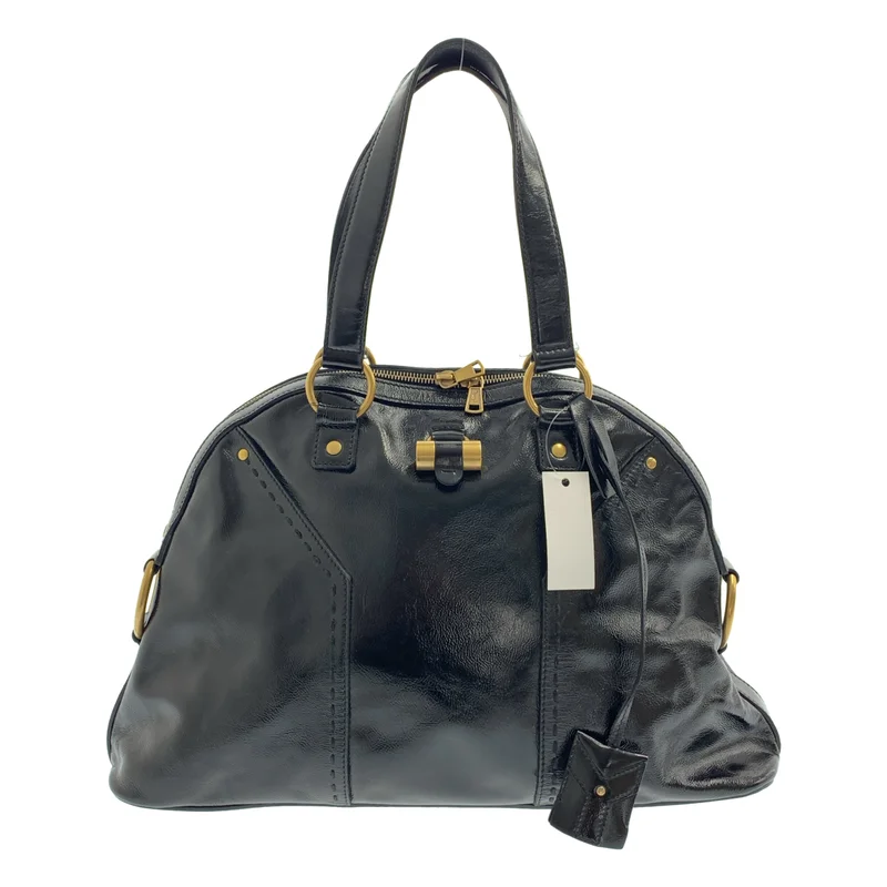 YVES SAINT LAURENT rive gauche / イヴサンローランリヴゴーシュ | Muse / ミューズ パテントレザー ハンドバッグ |