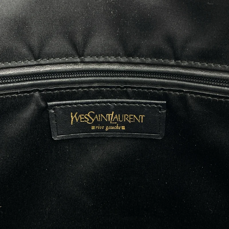 YVES SAINT LAURENT rive gauche / イヴサンローランリヴゴーシュ | Muse / ミューズ パテントレザー ハンドバッグ |