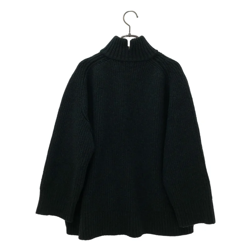 CINOH / チノ | WOOL OVERSIZE HALF ZIPPER KNIT ニット | 36 | レディース