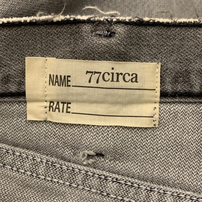 77 circa / ナナナナサーカ | 再構築 カットオフ リメイク デニムパンツ |