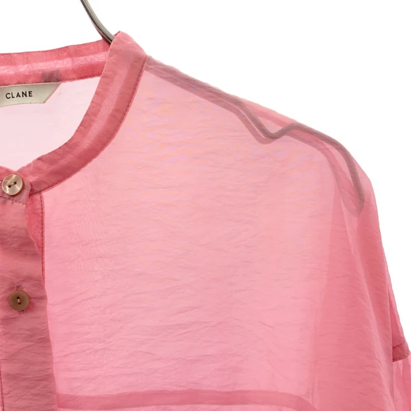 CLANE / クラネ | SWITCH SHEER SHIRT シースルーシャツ | 1 | レディース