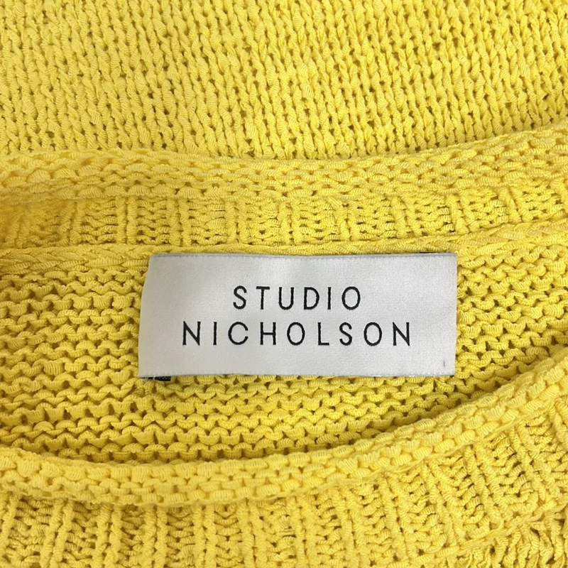 Studio Nicholson / スタジオニコルソン | CHIUSO RIBBON KNIT プルオーバー ニット |