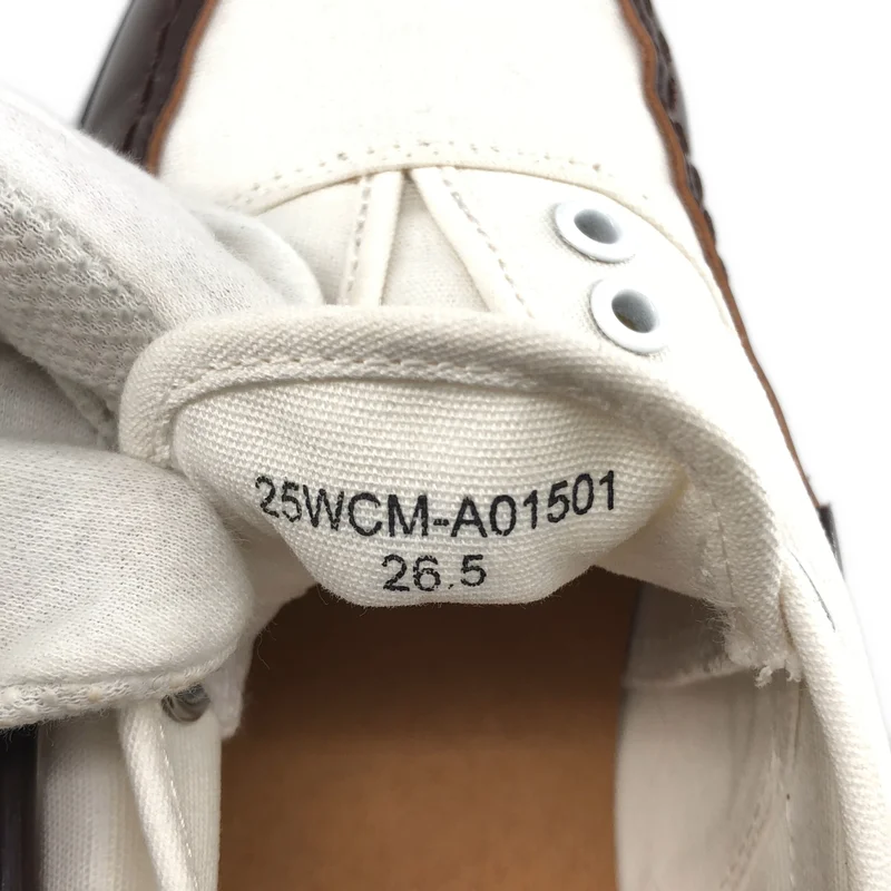 kolor BEACON / カラービーコン | 2025AW | レザー キャンバス 切り替え ローファー | 26.5 | メンズ