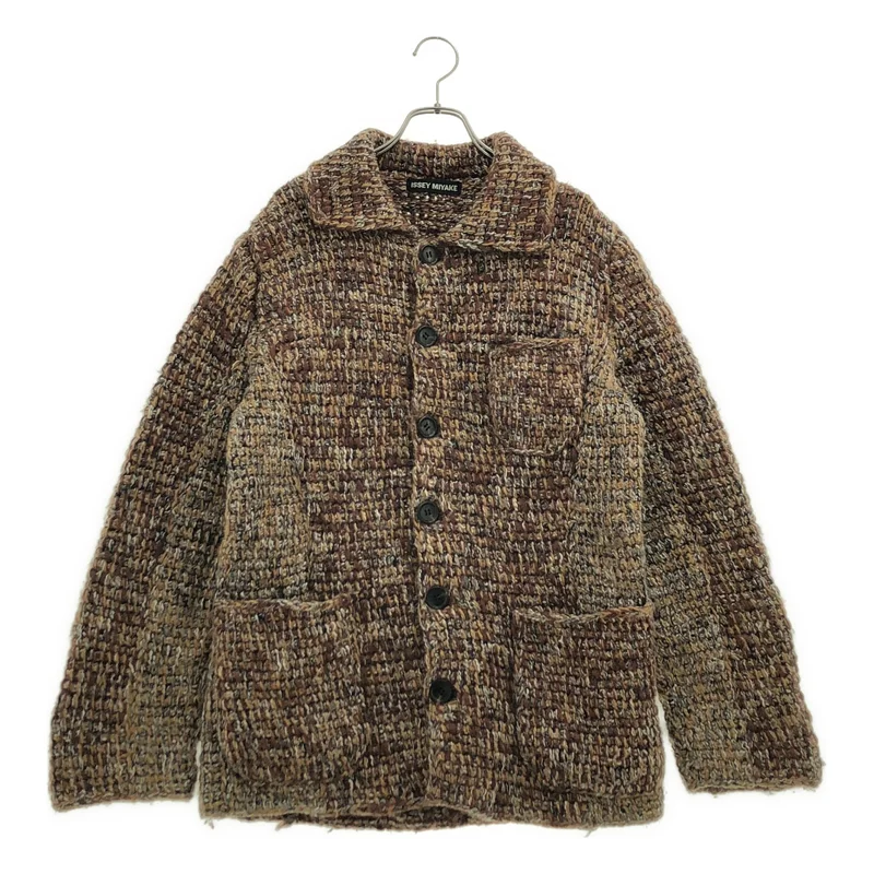 ISSEY MIYAKE MEN / イッセイミヤケメン | 2007AW | ウール混 ニットジャケット ME73KO005 | 2 | メンズ