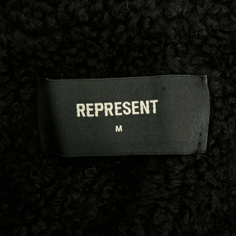REPRESENT / リプレゼント | SHERPA SHIRT / ウール混 チェック シェルパシャツ | M | メンズ