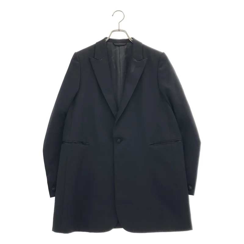 THE RERACS / ザリラクス | ウール タキシード ロングジャケット | 38 | レディース