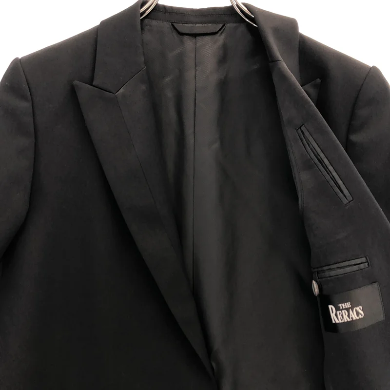 THE RERACS / ザリラクス | ウール タキシード ロングジャケット | 38 | レディース