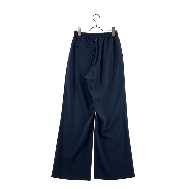 HYKE / ハイク | 2022SS | STRETCH WIDE LEG PANTS / ストレッチ ワイド イージーパンツ | 2 | レディース