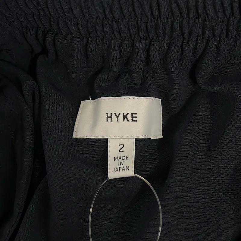 HYKE / ハイク | 2022SS | STRETCH WIDE LEG PANTS / ストレッチ ワイド イージーパンツ | 2 | レディース