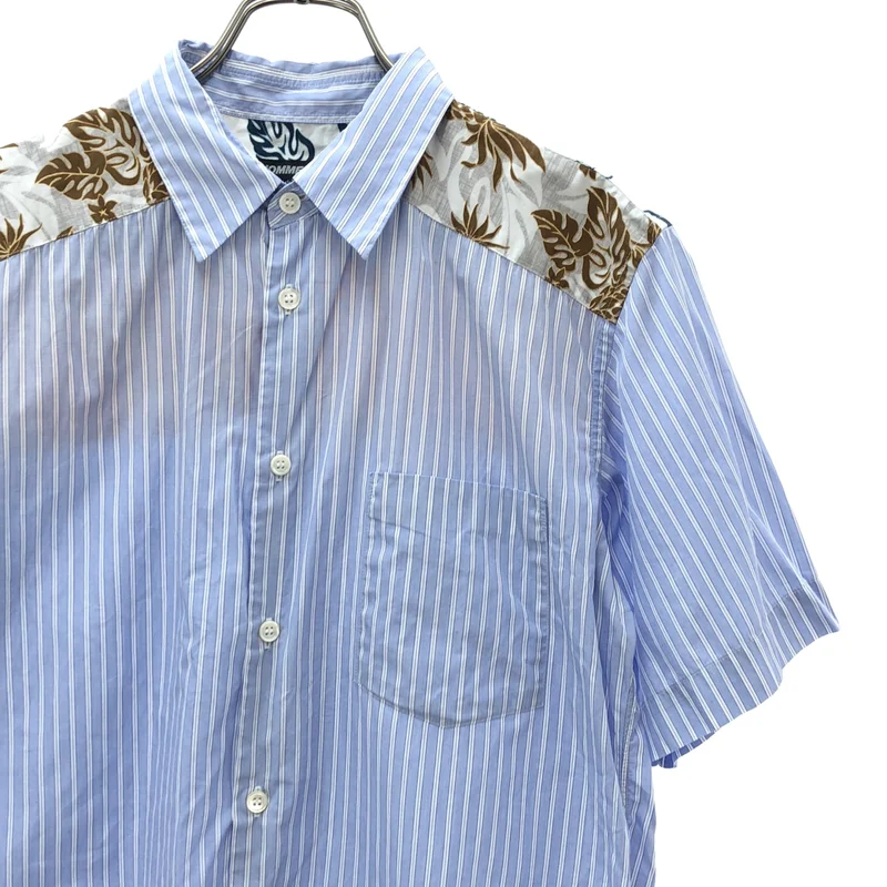COMME des GARCONS HOMME DEUX / コムデギャルソンオムドゥ | 2018SS | コットン アロハショルダー ショートスリーブシャツ | S | メンズ
