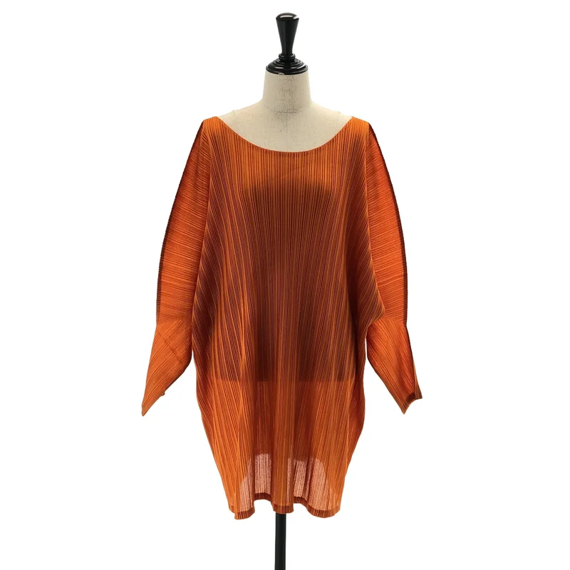 PLEATS PLEASE ISSEY MIYAKE / プリーツプリーズイッセイミヤケ | オーバーシルエット チュニック トップス | 3 | レディース