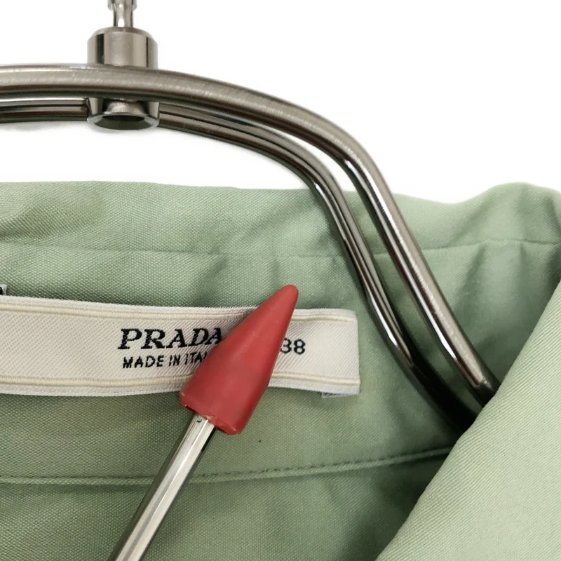 PRADA / プラダ | コットン ダーツシャツ | 38 | レディース