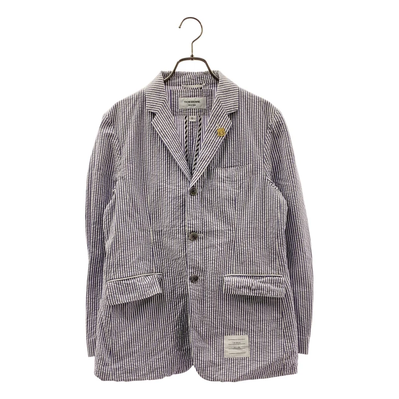 THOM BROWNE / トムブラウン | ストライプ シングルブレスト テーラードジャケット | 1 | メンズ