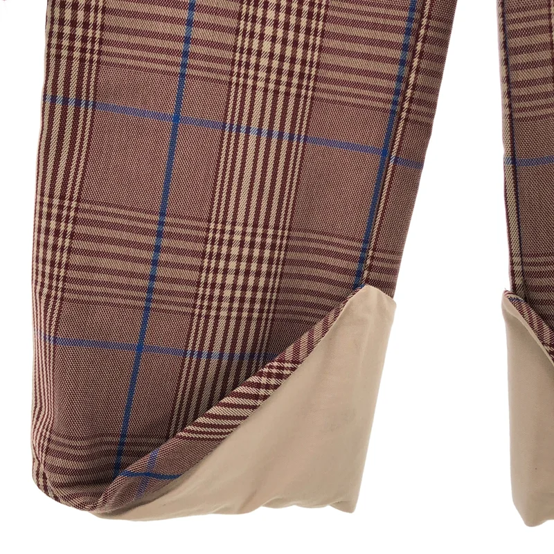 soduk / スドーク | collection003 / セットアップ / fringe finition jacket / ウール チェック フリンジ フィニシオンジャケット / cuff trousers / カフトラウザーズ パンツ |