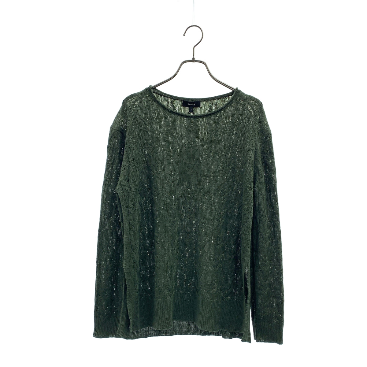 新品】 theory / セオリー | NEO SAG HARBOR LS CABLE PO リネンニット