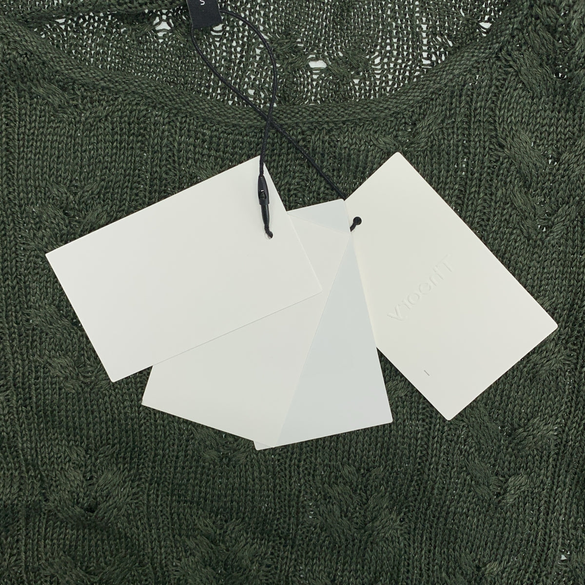新品】 theory / セオリー | NEO SAG HARBOR LS CABLE PO リネンニット