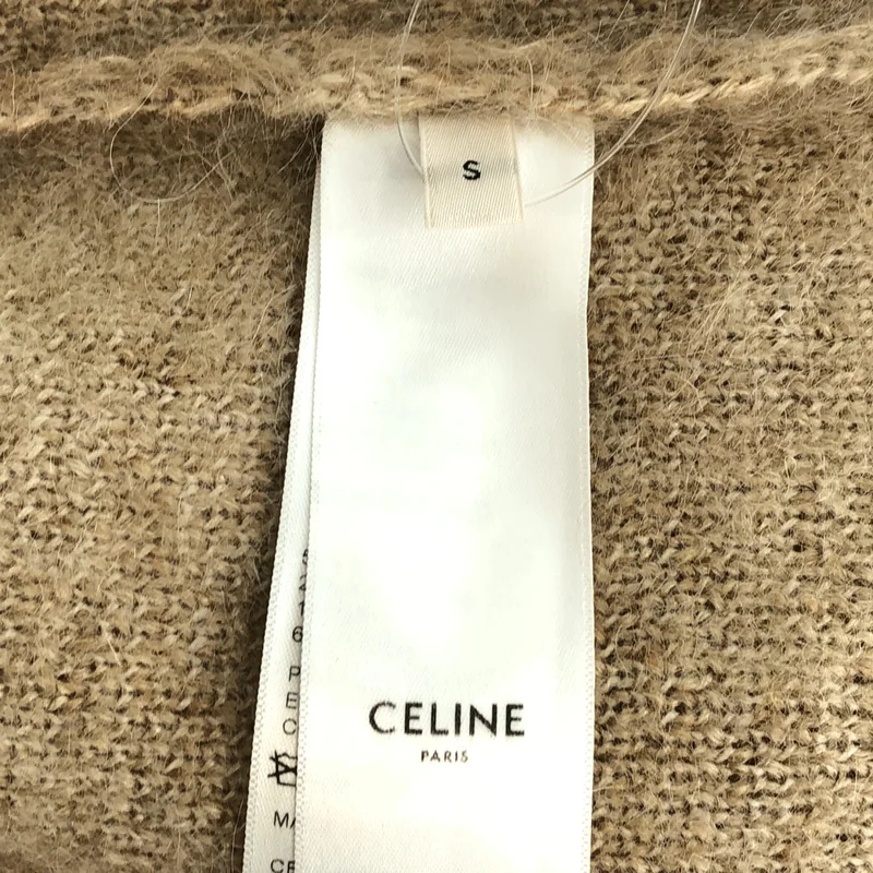 CELINE / セリーヌ | ブラッシュドモヘア エンブロイダリー カーディガンジャケット | S | レディース