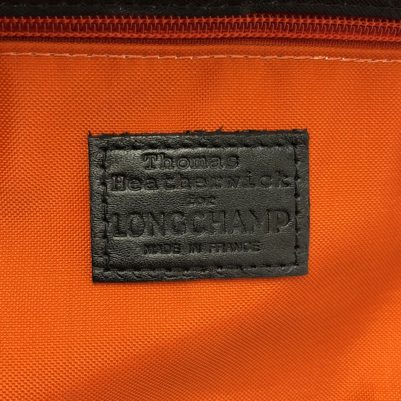 Longchamp / ロンシャン | レザー ジップ ハンド トートバッグ |