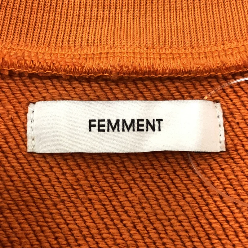 FEMMENT / ファモン | コットン ドルマンスリーブ Vネックオーバースウェット | 1 | レディース