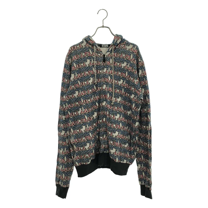 HYSTERIC GLAMOUR / ヒステリックグラマー | デトロイト プリント ジップパーカー | L | メンズ