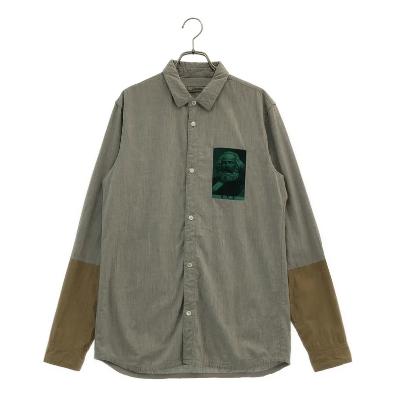 UNDERCOVERISM / アンダーカバイズム | 2012AW | 馬克思 マルクス / エンブロイダリー レギュラーカラー シャツ | 2 | メンズ
