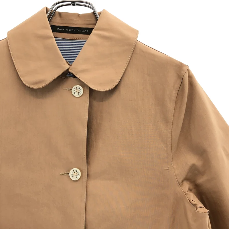 MACKINTOSH / マッキントッシュ | ロゴボタン ステンカラー コート | 34 | レディース