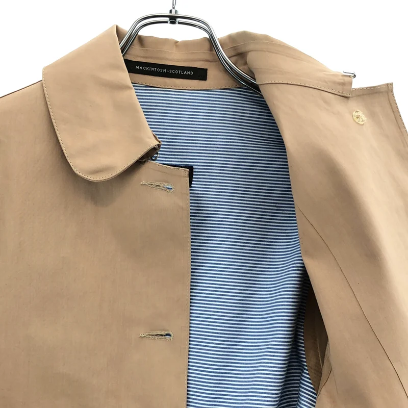MACKINTOSH / マッキントッシュ | ロゴボタン ステンカラー コート | 34 | レディース