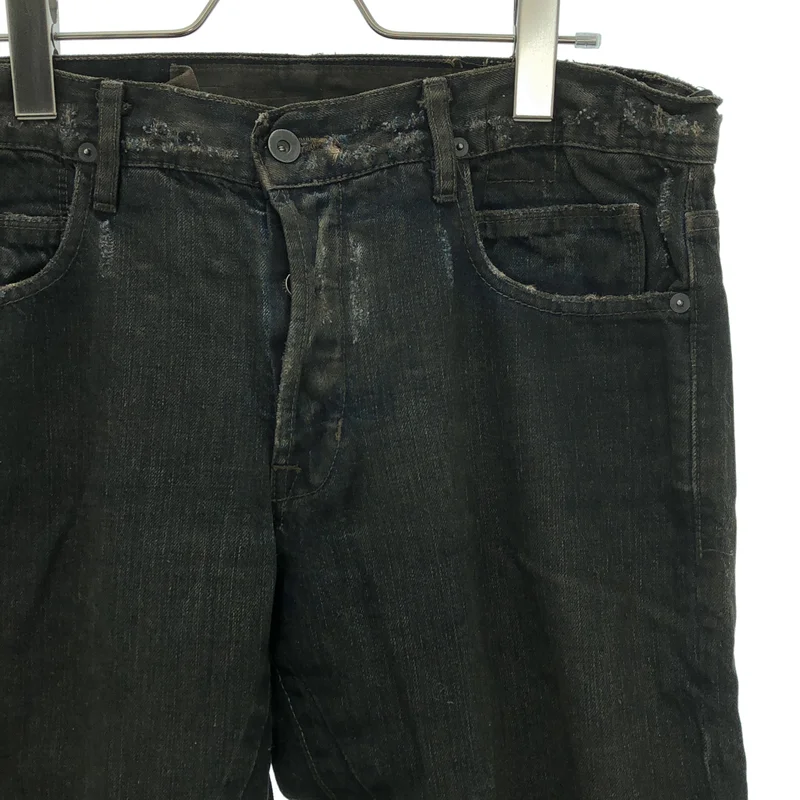 Rick Owens DRKSHDW / リック・オウエンス・ダークシャドウ | 染め加工 クラッシュデニムパンツ | 31 | メンズ