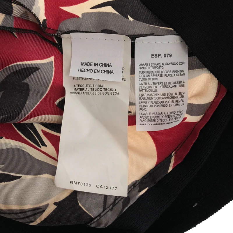 Sportmax / スポーツマックス | シルク 総柄 ドレス ワンピース | L | レディース
