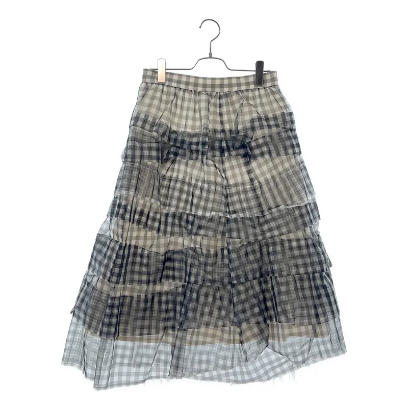 tricot COMME des GARCONS / トリココムデギャルソン | 2007SS | ギンガムチェック シアー スカート | M | レディース