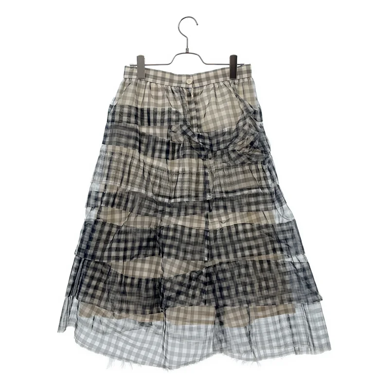 tricot COMME des GARCONS / トリココムデギャルソン | 2007SS | ギンガムチェック シアー スカート | M | レディース