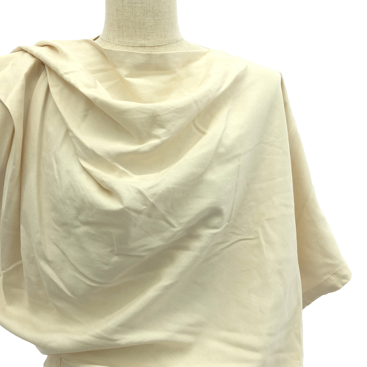 【新品】  ISSEY MIYAKE / イッセイミヤケ | ENCLOTHE SILK Shirt インクローズ シルク シャツ | 2 | Moon White | レディース 新品】 ISSEY MIYAKE / イッセイミヤケ | ENCLOTHE SILK Shirt イン