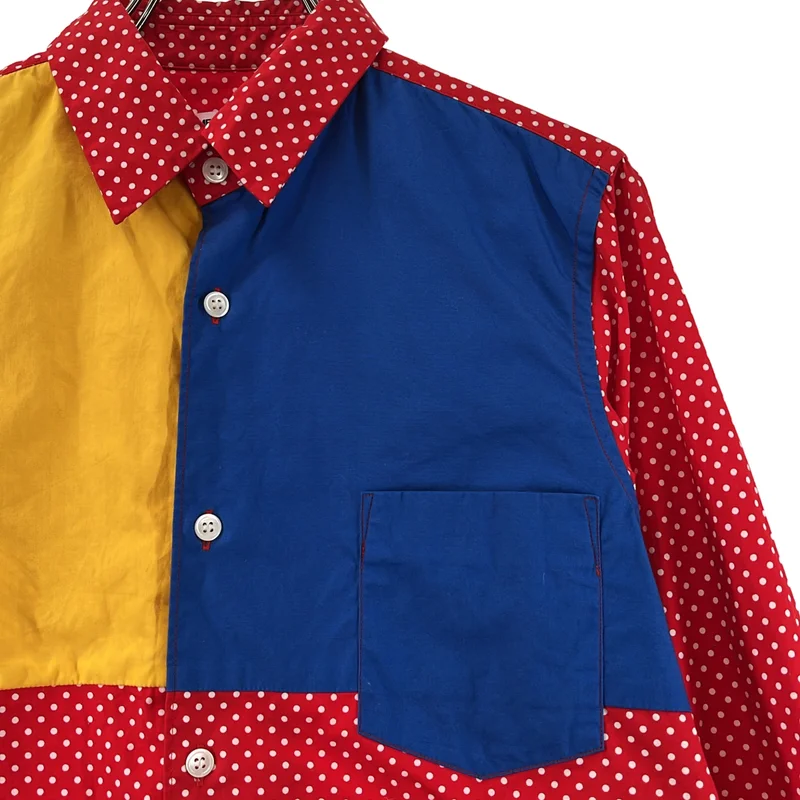 COMME des GARCONS COMME des GARCONS / コムコム | 2007AW | ドット レギュラーカラー シャツ ブラウス | SS | レディース