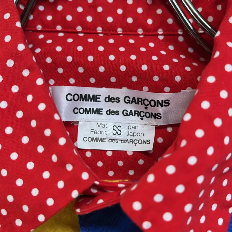 COMME des GARCONS COMME des GARCONS / コムコム | 2007AW | ドット レギュラーカラー シャツ ブラウス | SS | レディース