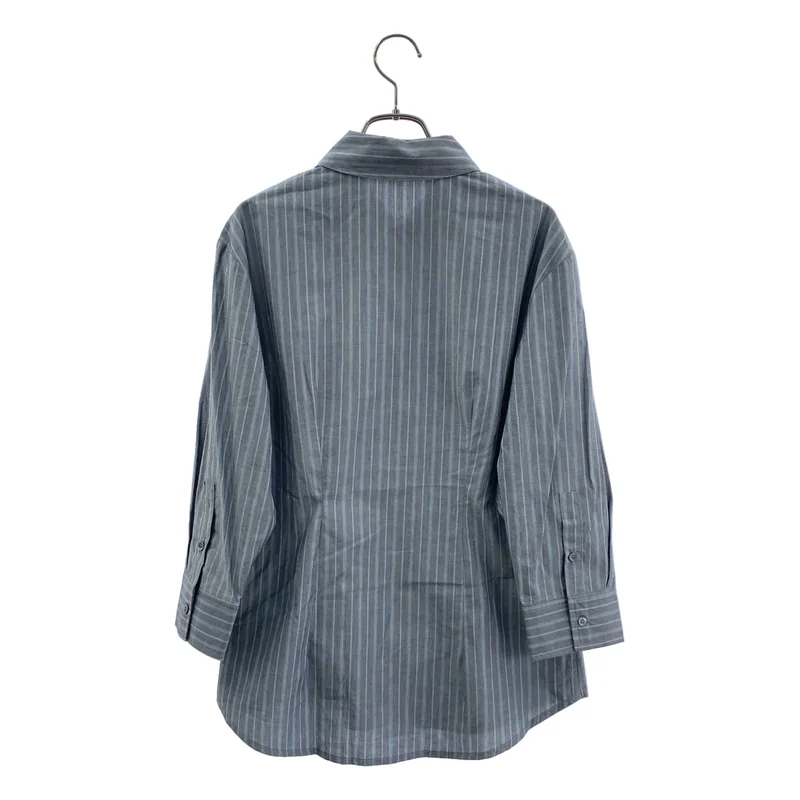 Paloma Wool / パロマウール | コットン ストライプ ロゴエンブロイダリー シャツ | S | レディース